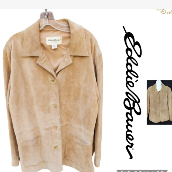 Eddie Bauer Jackets & Blazers - Eddie Bauer‎ suede jacket XL..XXL
